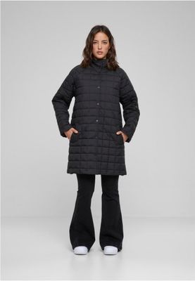 Women's long quilted jacket