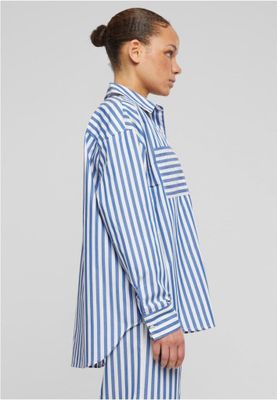 Striped women's shirt - relaxed