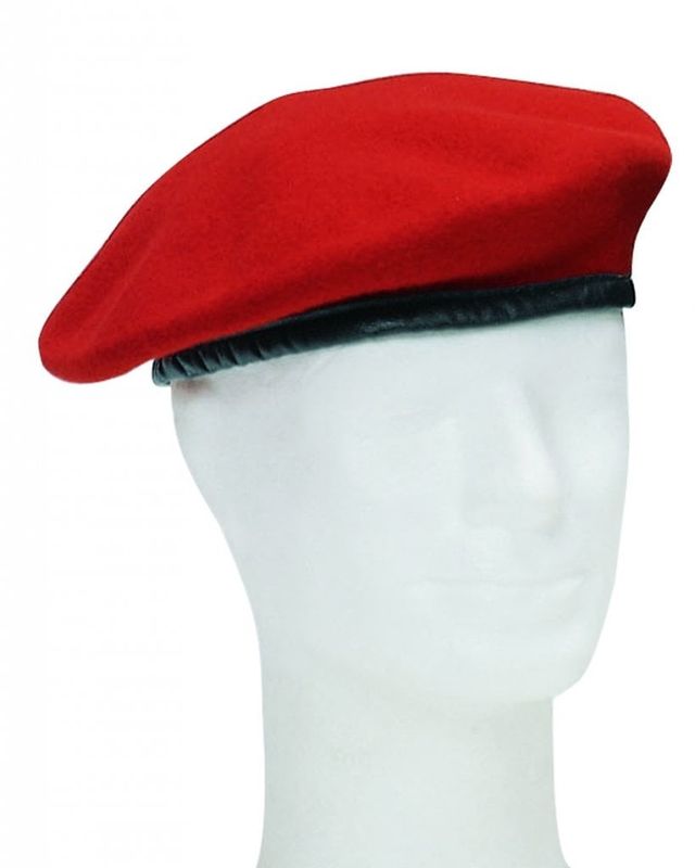 Rød baret - tysk