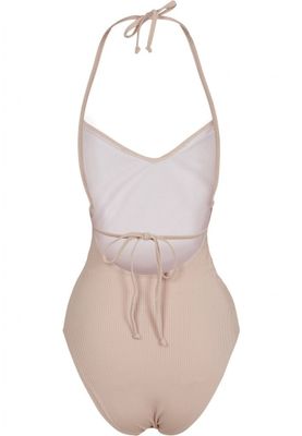 Ribbed swimsuit lady