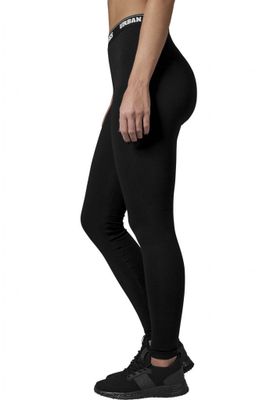 Black leggings with logging ladies