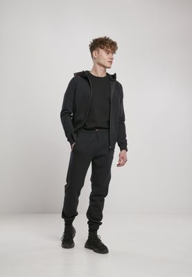 Black sporty men's trousers
