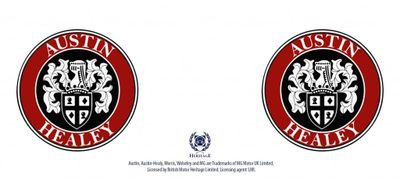 Austin Healey Logo kaffemugg