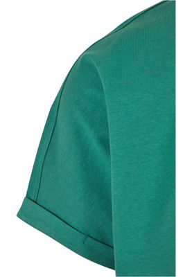 Long Shaped Turnup Tee Leaf