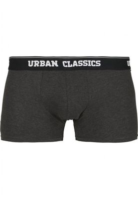2-pack boxer shorts gray/black