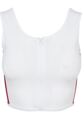 Sport top with zipper ladies