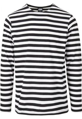Randig longsleeve herr