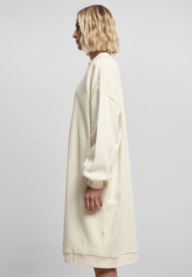 Ladies Organic Oversized Midi Crewneck Dress