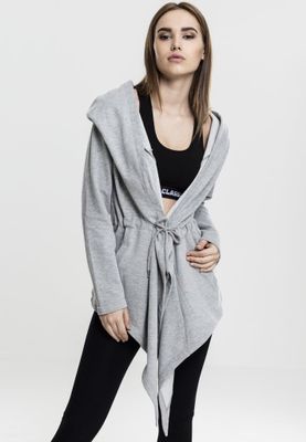 Cardigan with large hood lady