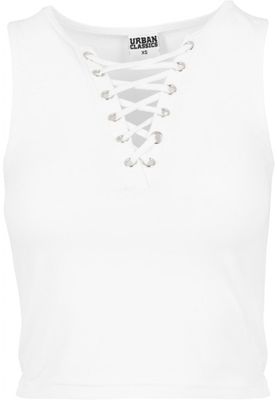 Short top with lace