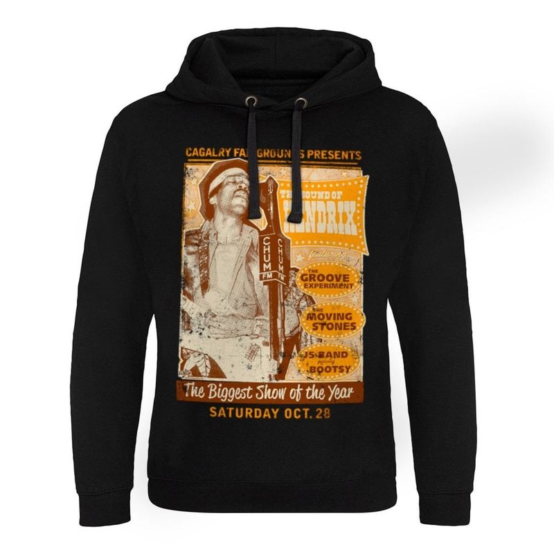 The Sound Of Hendrix Poster Epic Hoodie Men