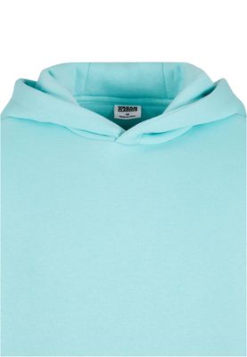 Huvtröja för herr med fluffy oversize – berylblue