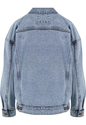 90s oversized denim jacket - women's