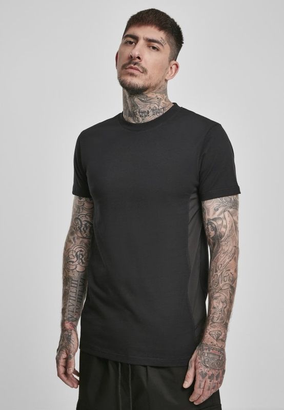 Black t-shirt with details men