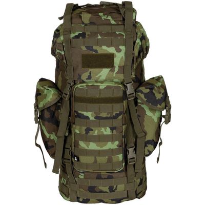 Vandrerygsæk BW kamp med MOLLE camo