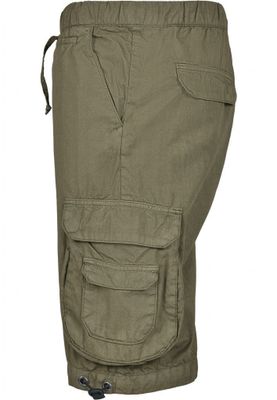 Double cargo shorts