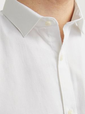 Hvid skjorte herre slim fit
