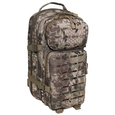 Amerikansk rygsæk "Assault I" laserskåret snake camo