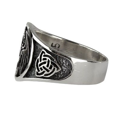 Signetring dragon stainless steel