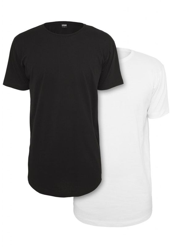 2-pack Shaped long tee