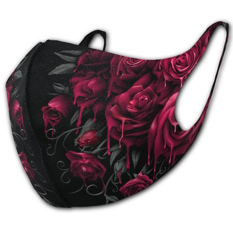Blood rose face mask