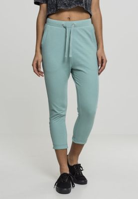 Ladies Open Edge Terry Turn Up Pants