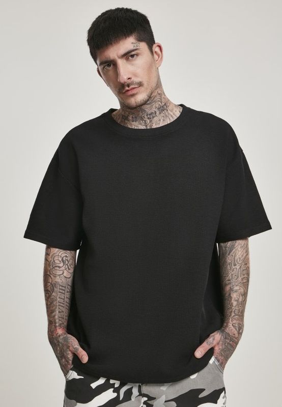 Oversize waffle T-shirt