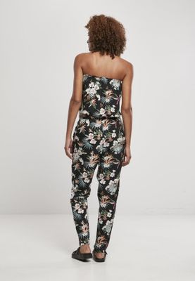 Floral jumpsuit in viscose