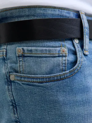 Slim Fit Jeans för herr i blå denim - GLENN