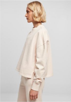 Ladies Heavy Terry Garment Dye Crewneck