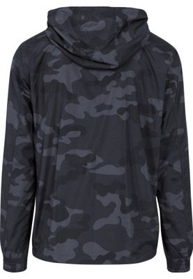 Camo Pull Over Windbreaker