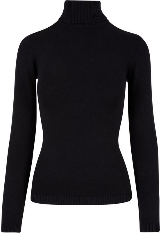 Elegant knitted turtleneck sweater