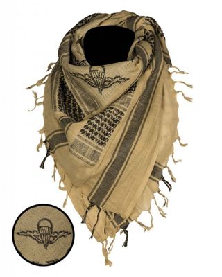 Shemagh paratrooper coyote/black