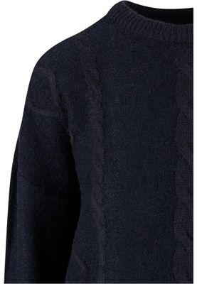 Cabel knitted sweatshirt lady
