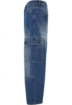 Tapered Heavy Ounce Baggy Cargo Jeans