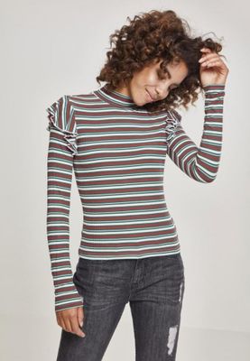 Long-sleeved sweater with a long skirt