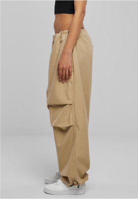 Parachute pants, also known as parachute trousers, are a type of pants that were popular in the 1980s. They are characterized by