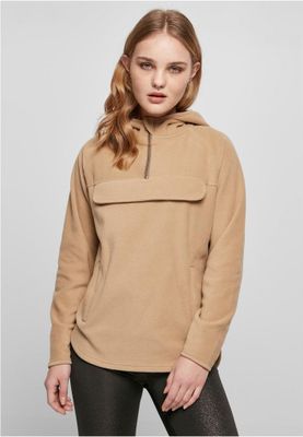 Ladies Polar Fleece Pull Over Hoody