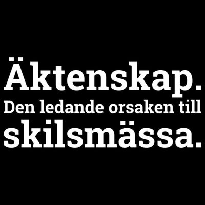 Äktenskap - Skilsmässa T-shirt