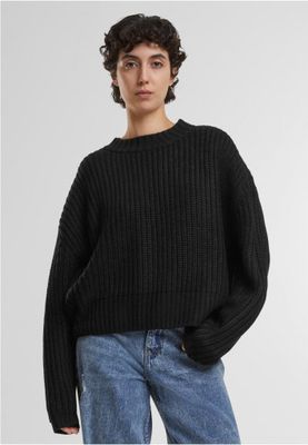 Ladies Wide Basic Oversized Sweater