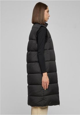 Longpadded vest for women