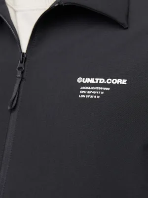 Overshirt med dragkedja