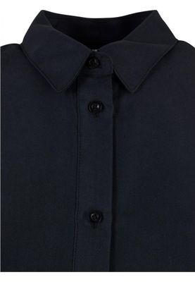 Short sleeve jumpsuit with shirt collar
