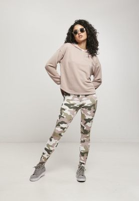 Oversized hættetrøje med lang ryg dame
