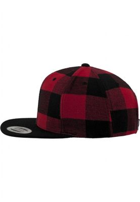Checkered flannel cap