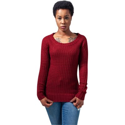 Wideneck sweater long model