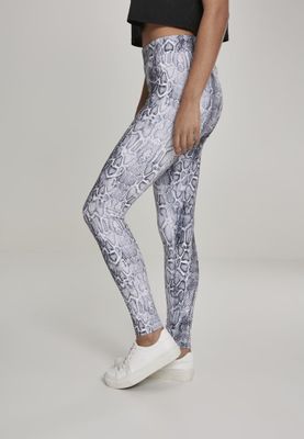 Leggings i ormskinnmönster