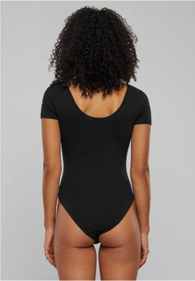 Dame bodysuit i stretchy bomuldsstof