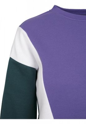 Kort sweatshirt i tre farver dame