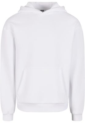 Huvtröja för herr med fluffy – vit